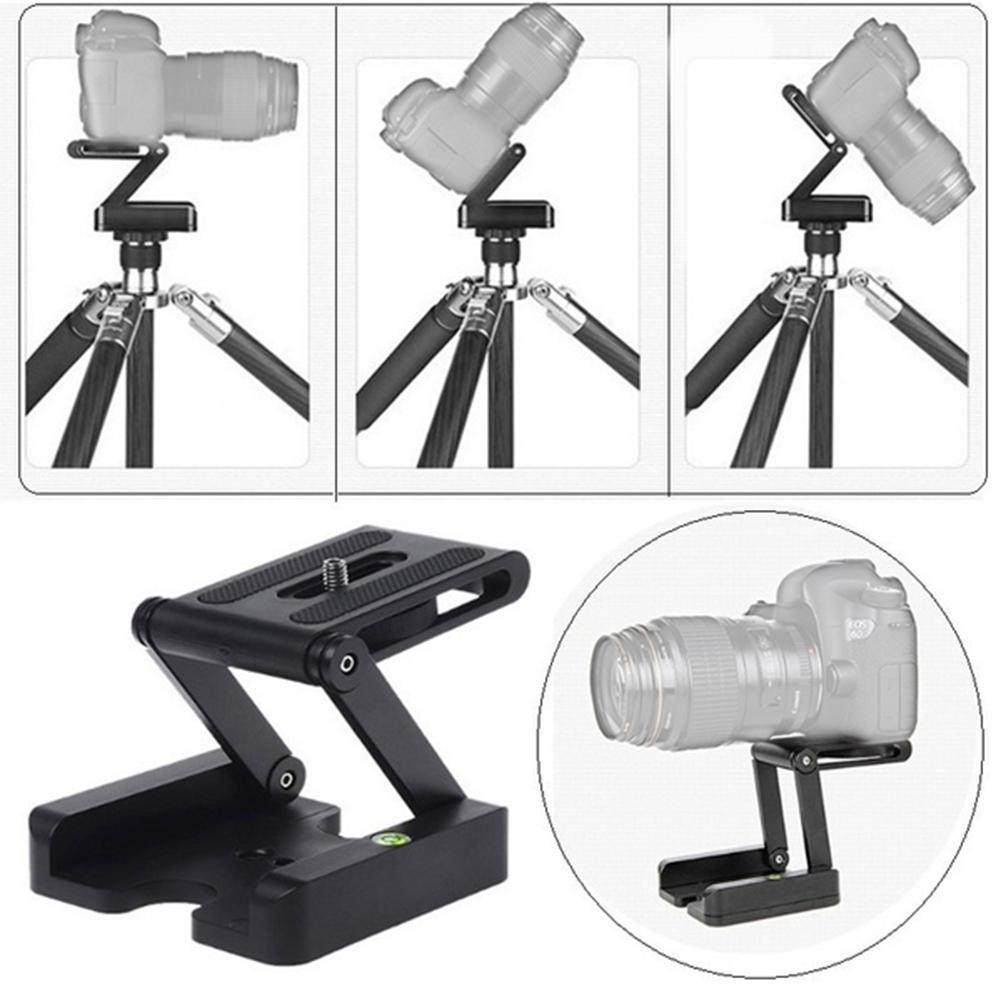 Camera Tripod Guide Rails Camera Flex Tripod Z-shaped Folding Bracket Mounting Plate Accessories Tilt Camera Ball Supp H3q8