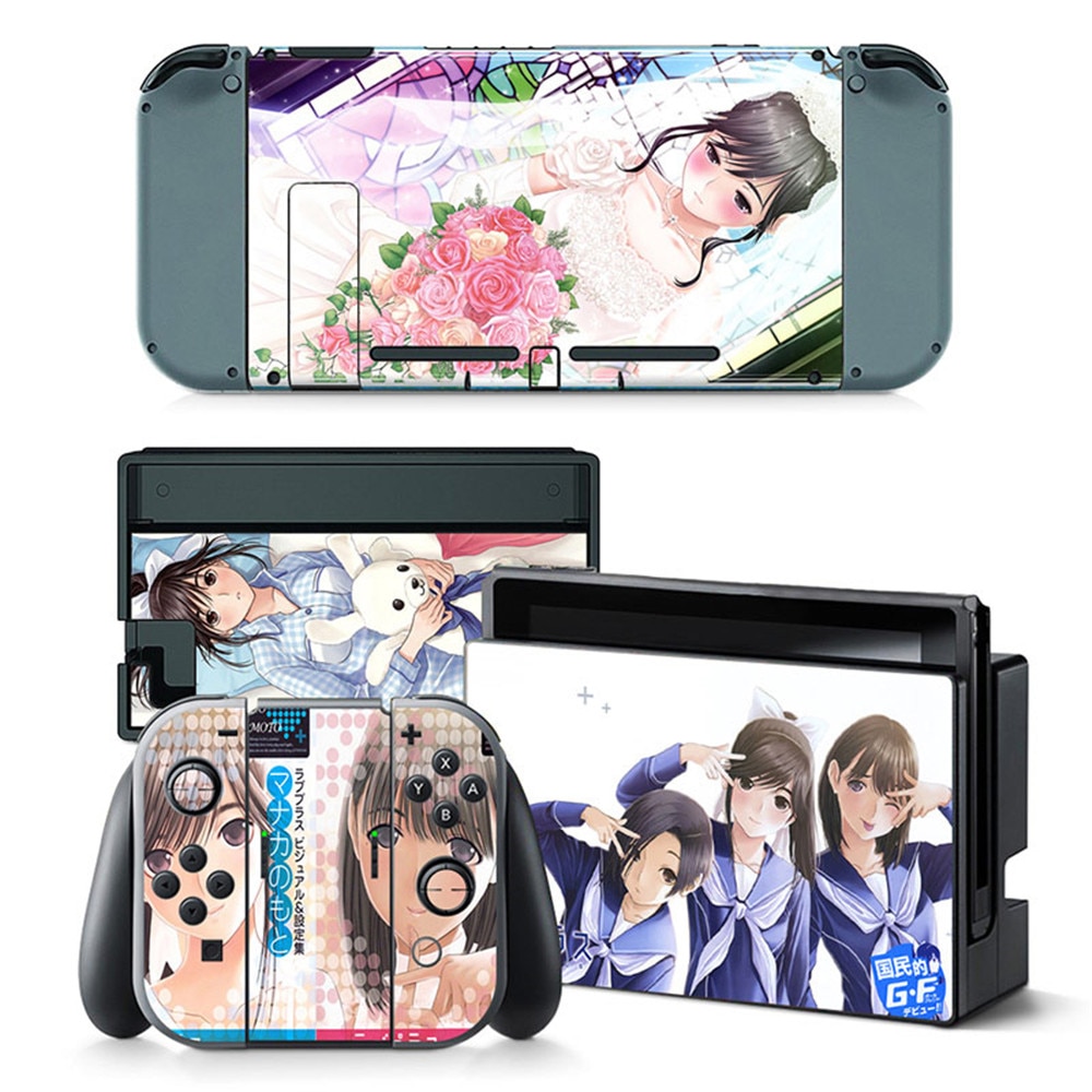 Self adhesive skins sticker for Nintendo switch