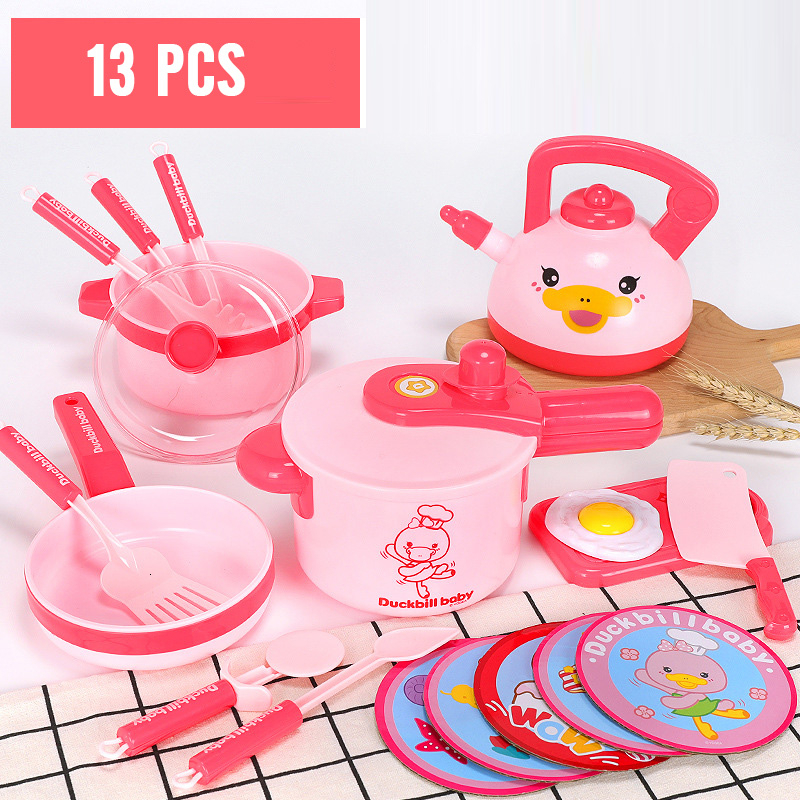 50 PCS Kinderen Mini Keuken Speelgoed Kookgerei Pot Pan Kids Pretend Koken Spelen Speelgoed Simulatie Keukengerei Speelgoed Kinderen