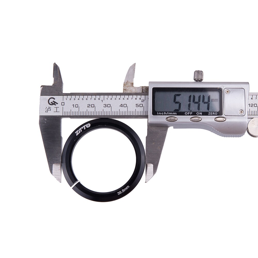 Ztto sykkel hodesett base ring konisk gaffel åpen krone diameter for 1.5 tommer gaffel 52mm 54mm mtb aluminium sykkeldeler
