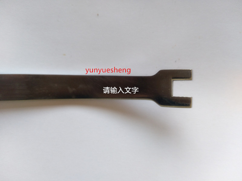 Herramienta de afinación llave de cardin Duplex pull Cardin, la tarjeta llave de enclavado (5mm + 5,5mm) los accesorios para piano