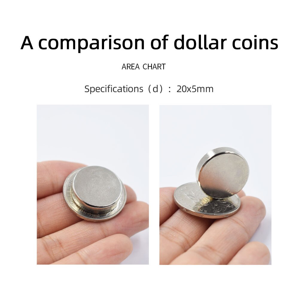 5/10/20pcs Neodymium magnet Rare Earth super Strong Round permanent fridge Electromagnet NdFeB nickle magnetic DISC