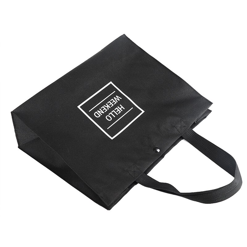 Femmes pliable sac à provisions réutilisable Eco grand unisexe sacs à bandoulière fourre-tout épicerie tissu sacs poche