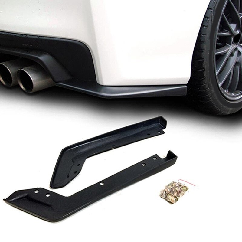 Car Spoiler for Subaru Impreza WRX STi Rear Spoiler Wrap Angle Air Knife Rear Spat Valance Lip Poly 1Pair