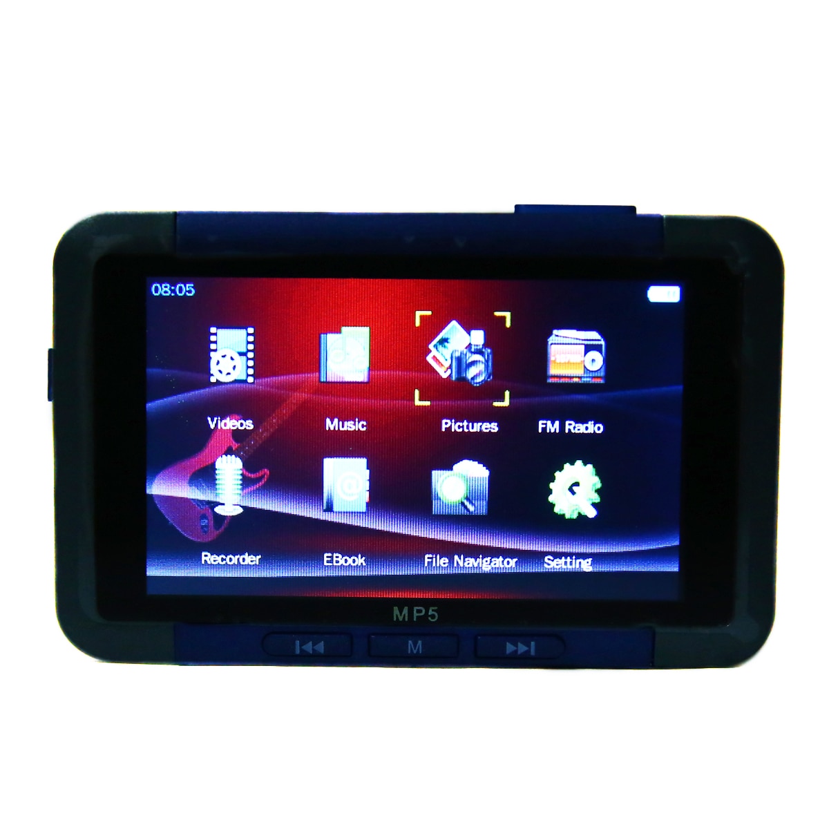 1Pc 3 Inch Slanke Lcd Screen Media Player Multifunctioneel MP5 Speler Video Muziek Fm Radio Recorder 8gb
