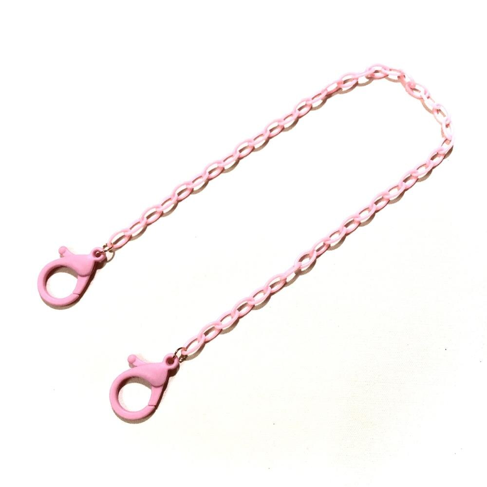 Acrylic Mask Lanyard Mask storage Artifact Portable Mask Storage Chain Student Chains for Storing Masks Save Masks Holder: 05