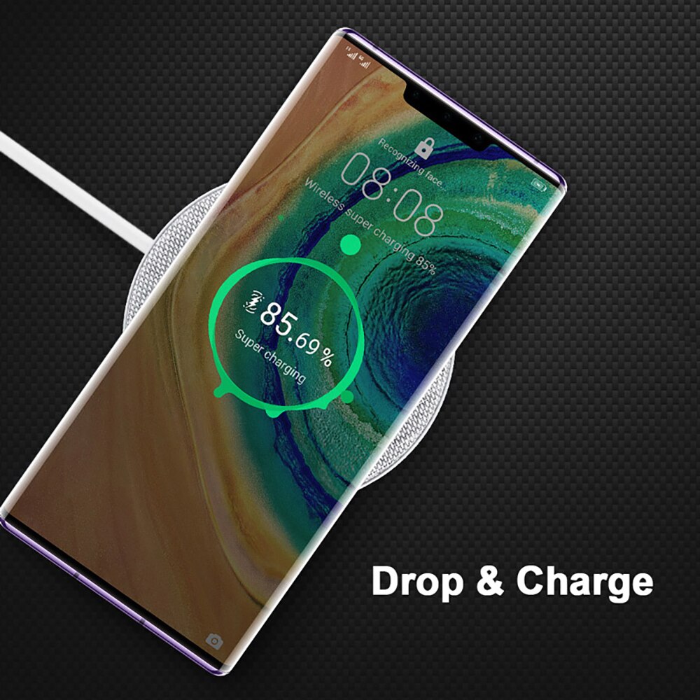 Huawei Draadloze Oplader 27W Max Super Snel Opladen Qi Voor Mate 40 30 Quick Charger Voor Iphone Opladen Kit met Kabel