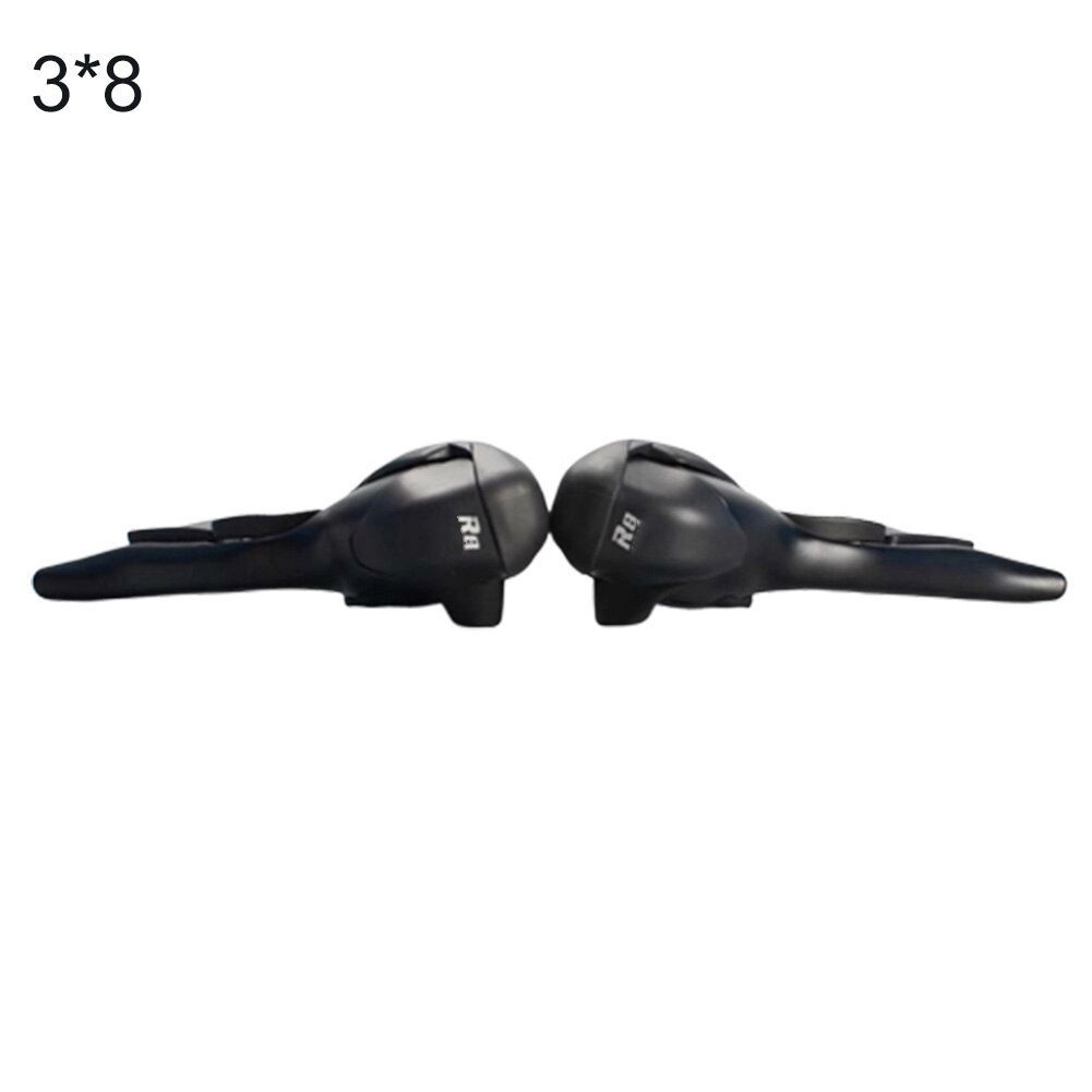 Mountain Road Bike Thumb Gear Shifter 7/8/9 Speed Governor Brake Rotation Set Bicycle Accessories Replacement Parts: 3x8