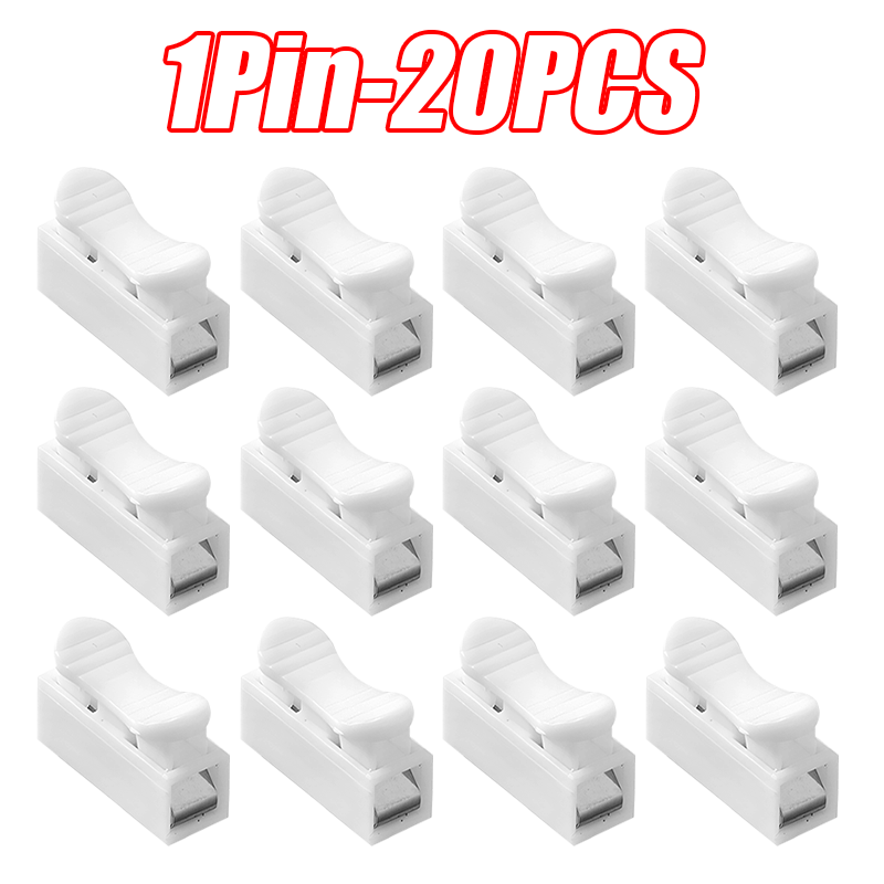 Cable Wire Connector Push Quick Wire Cable Connector Spring Clamp Terminal for Lighting and Automotive Wiring Electricity: Lavender