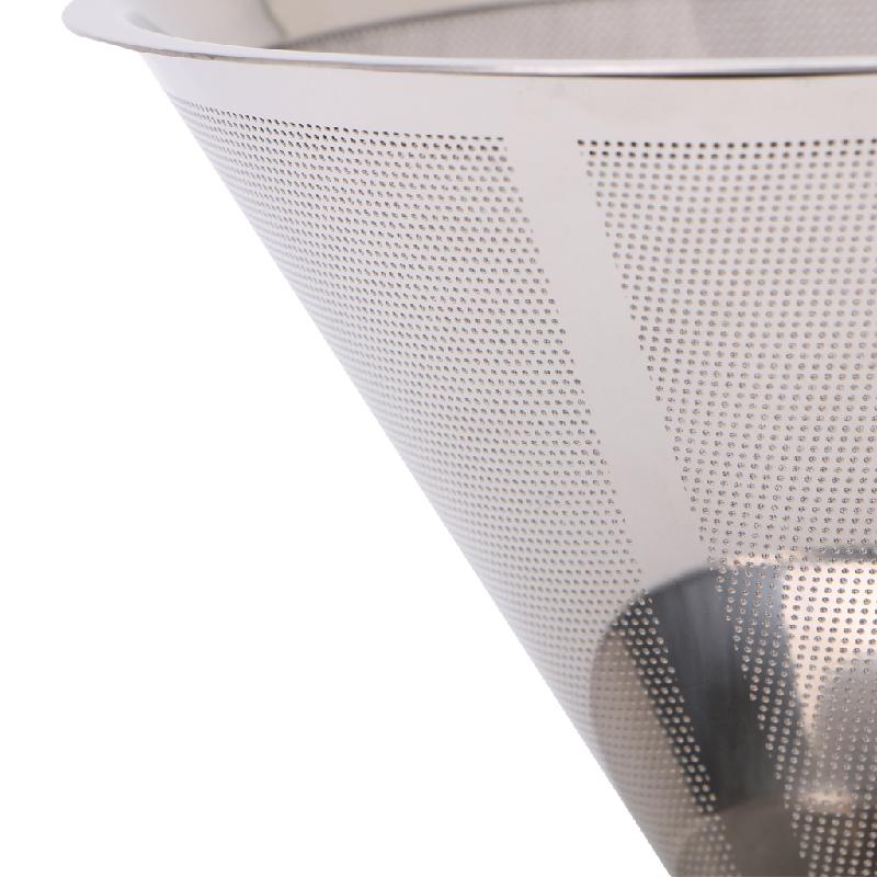 Stainless Steel Mesh Coffee Filter Paperless Pour Over Cone Dripper Reusable