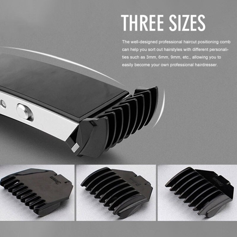 Electric Hair Trimmer Hair Clipper Waterproof Angle Trimmer Adult Razor Barber Shop Special Send Limit Comb Clipper Cordless