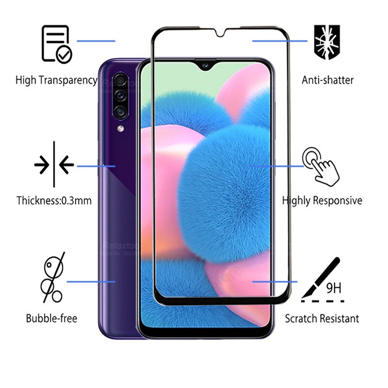 2in1 Protector Glas Voor Samsung A30S Camera Lens Beschermende Glas Voor Samsung Galaxy A30 S Een 30 Safty Gehard Glas film