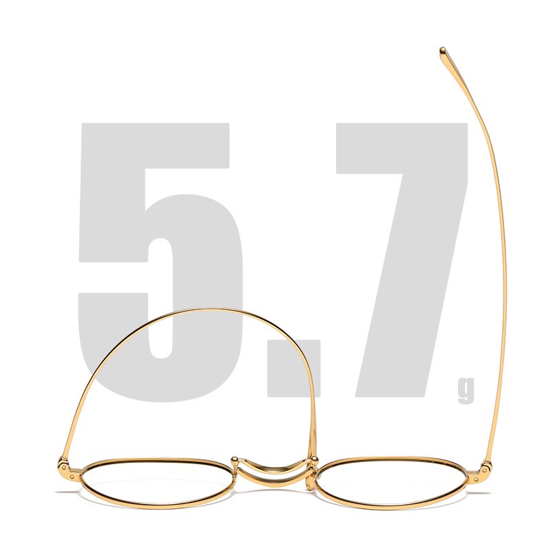 Gafas con montura de titanio para hombre y mujer, lentes ópticas de miopía graduadas para presbicia, ovaladas, Retro, Japón, coreanas