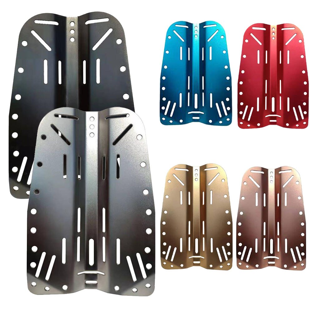 Underwater Sports Equipment Aluminium Adapter Single Tank Diving Back Plate Diver Universal Harness Scuba Heavy Duty BCD Technic