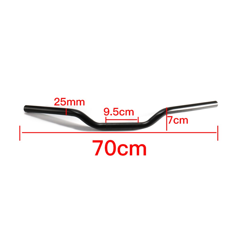 Guidon de moto, 25mm, pour Bobber Cruiser Sportster XL883 1200 Fatboy FLHR FLTR Vulcan blond C50, volant