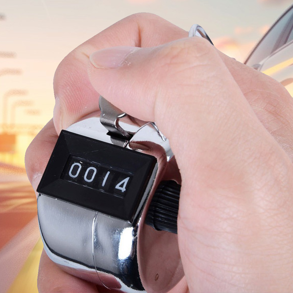 Compteur de pointage en métal pour déterminer le nombre de chiffres à 4 chiffres, compteur ClUNICEF pour compter l'entraîneur ogo, le golf, la pêche, le compteur de pas