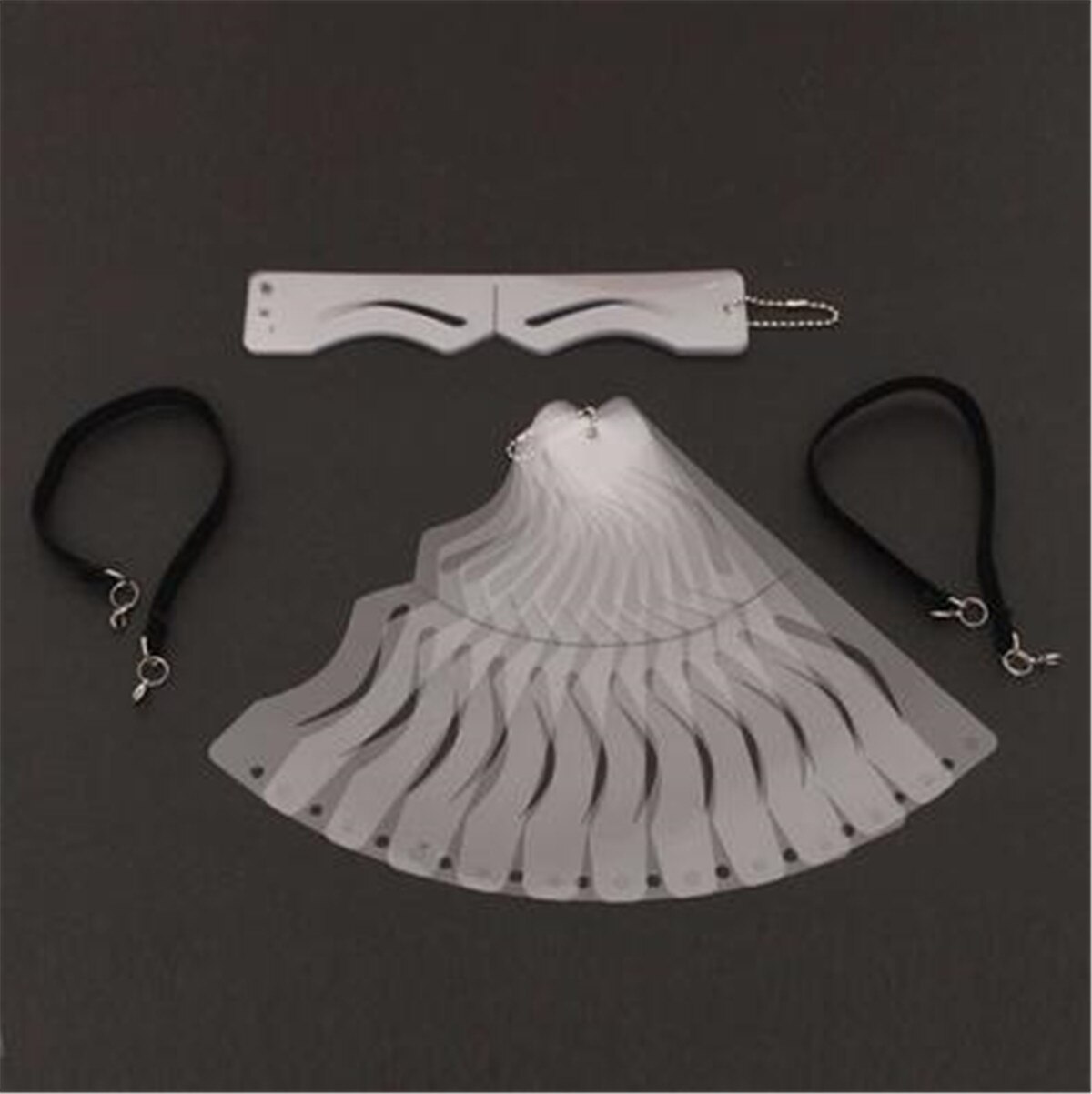 Microblading Beauty Cosmetic Trainining Eyebrow Line Shaper Eyebrow Template Stencils Cards Permanent Thrush Cards Make Supplies