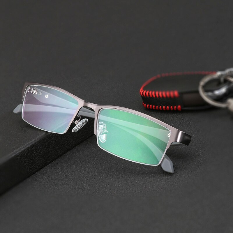 Transition Photochromic Progressive Reading Glasses Men Multi-Focus Anti Blue Ray UV400 Women Computer Hyperopia Spectacles
