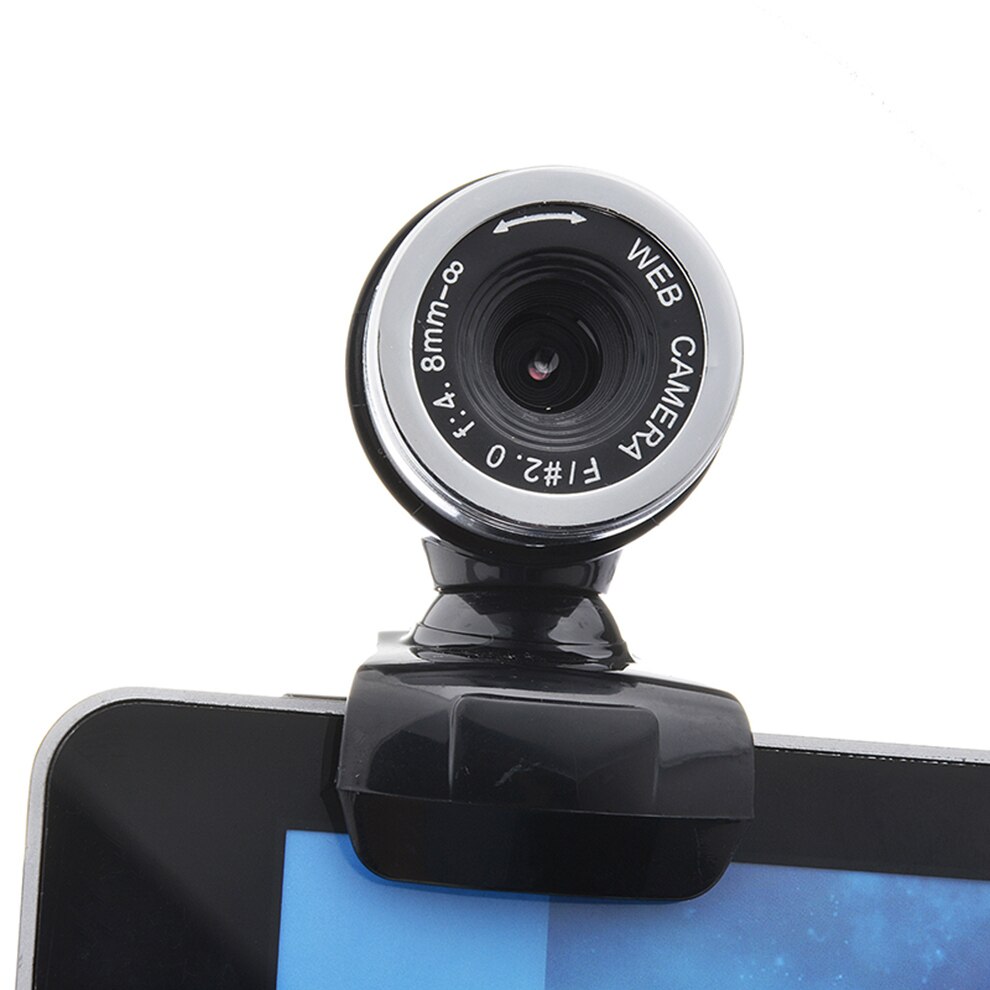 Webcamera USB de 360 grados, Webcam Digital de vídeo con micrófono, Clip de micrófono, imagen CMOS para ordenador, PC, escritorio, portátil, TV Box