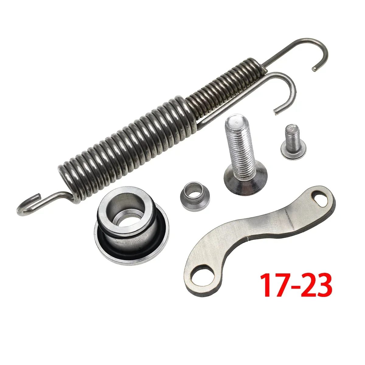 Kit de resortes de soporte lateral para KTM Motocross EXC EXCF XC XCW XCF XCFW125 150 200 250 300 350 400 450 500 505 530: Gris oscuro