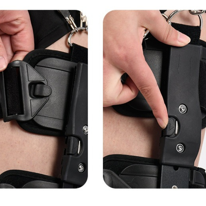 Suporte de fixação ajustável da articulação do joelho para fratura da perna, fratura óssea do joelho, proteção do joelho para reabilitação do menisco