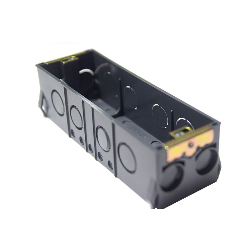 5 PCS 183x62x53mm Wall Plate Wall Mounting Socket Box Internal Cassette PVC Switch Mounting Box Junction Box