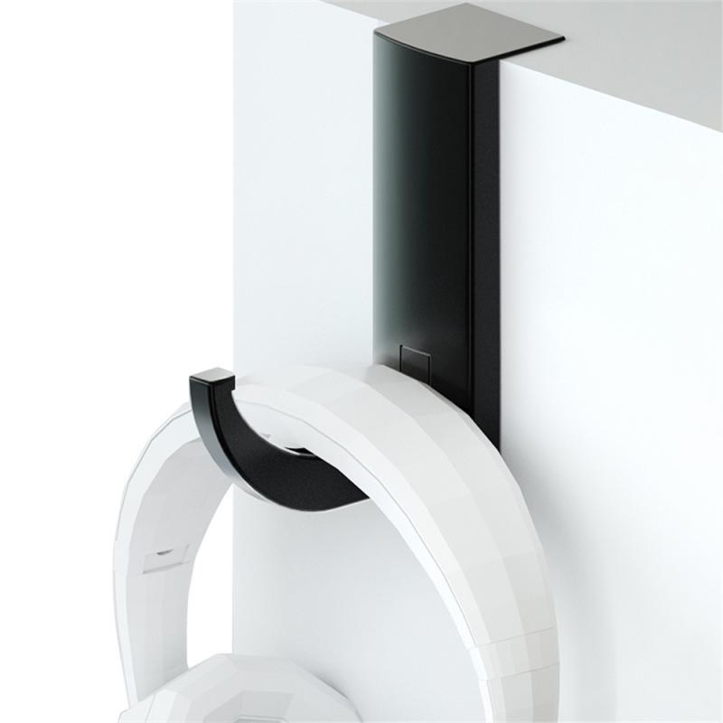 Kopfhörer-Halter-Aufhänger, Wand-PC-Monitor-Ständer, langlebiges Kopfhörer-Zubehör, Headset-Aufhänger, PC-Monitor-Halter, Ständer, 2 Farben