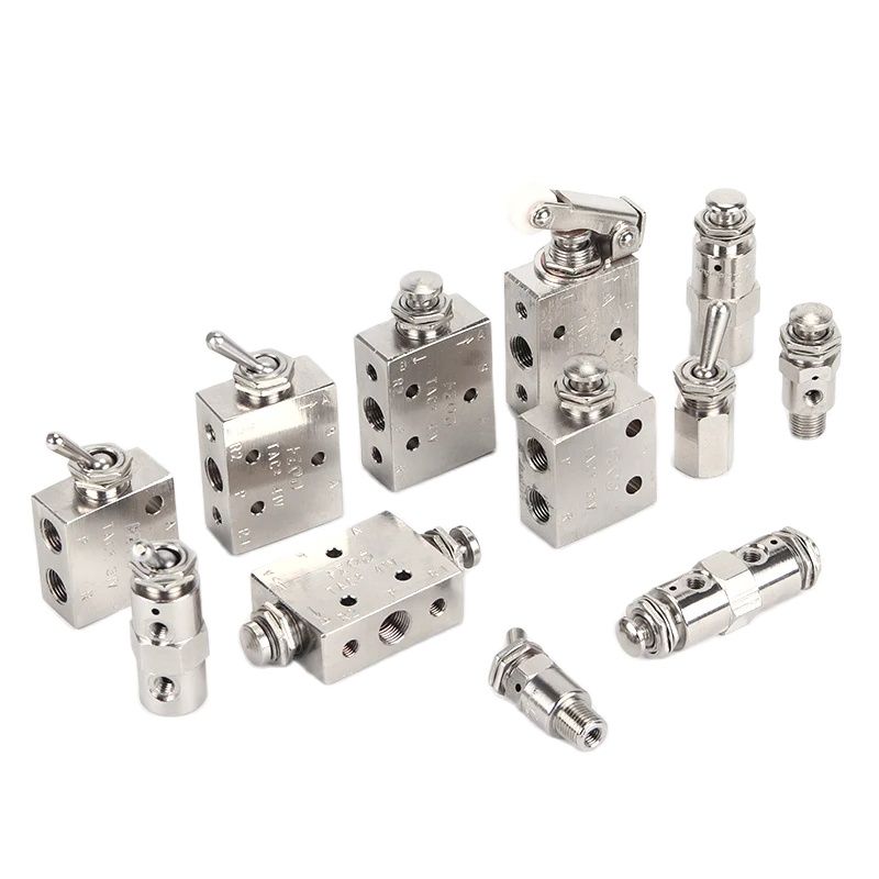 Luft pneumatisk mekanisk ventil vippeknap tac 2-41v 31v 41p 31p 41pp tac -4v 4p 3p 3v tv -3s