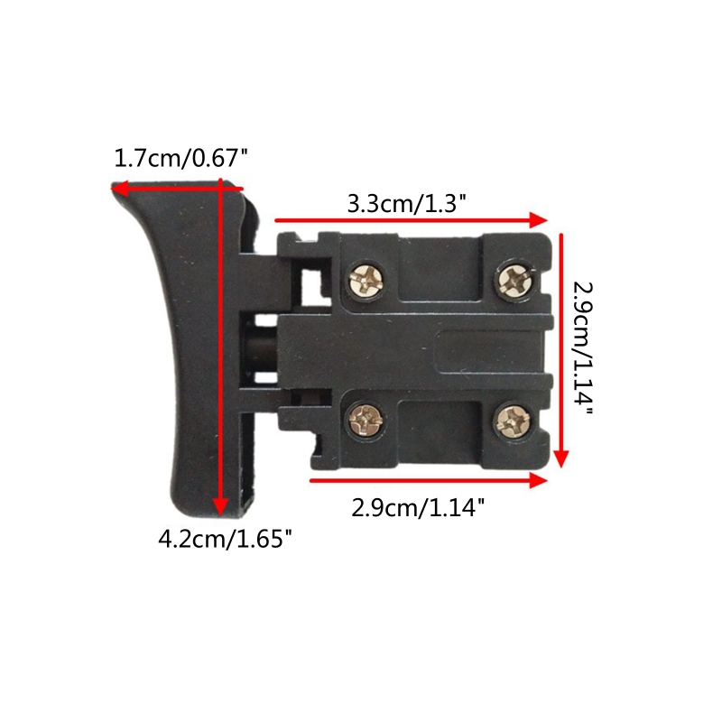 Interruptor taladro eléctrico, Circular, herramienta eléctrica, gatillo Control velocidad para máquina eléctrica
