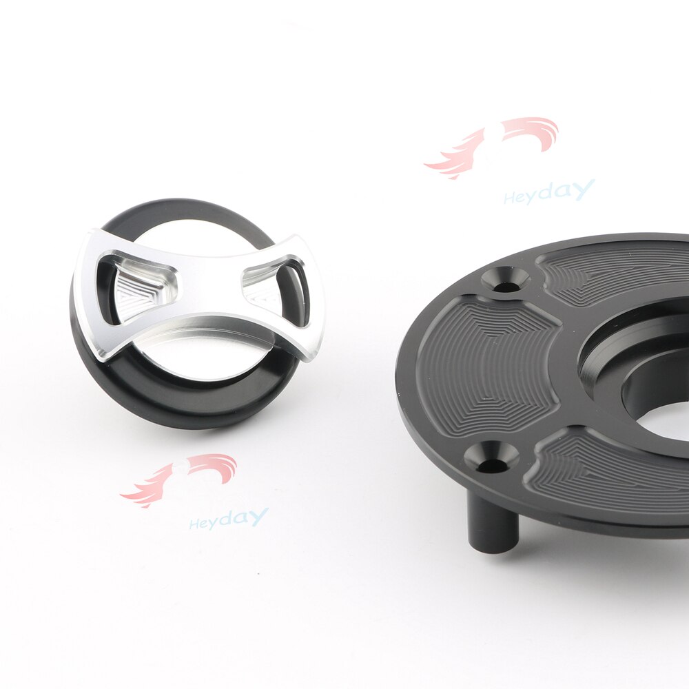 Keyless Gas Tank Cap Cover For Yamaha R25 /a MT10 / FZ8 FZ16 /R125 /XSR700 / XSR900 (ABS) /R3 14-15