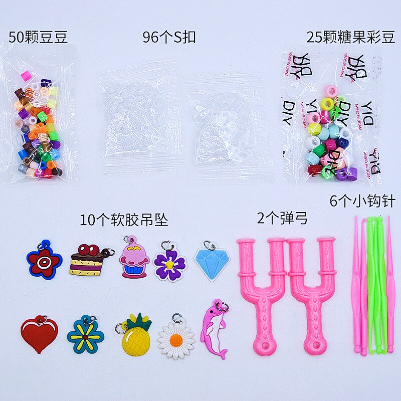 Rubber Loom Bands 2000pcs DIY Weaving Loom Kit Charmes Bracelet Making Kit With Storage Box Creavie DIY Toy Arts And Crafts For