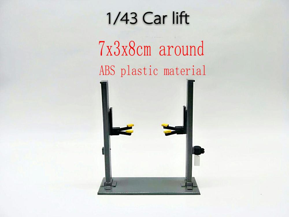 1/43 abs materiale lift vedligeholdelse scene garage rekvisitter model bil reparation lift