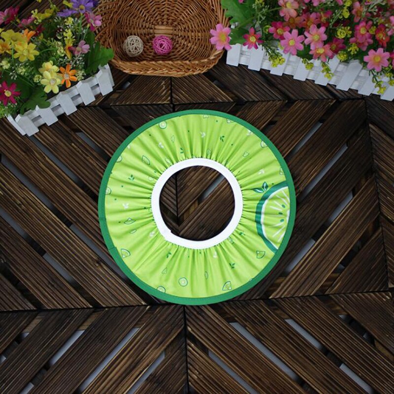 Soft And Safe Toddler Kids Wash Hair Shield Caps Baby Hat Shampoo Bathing Shower Protect: green