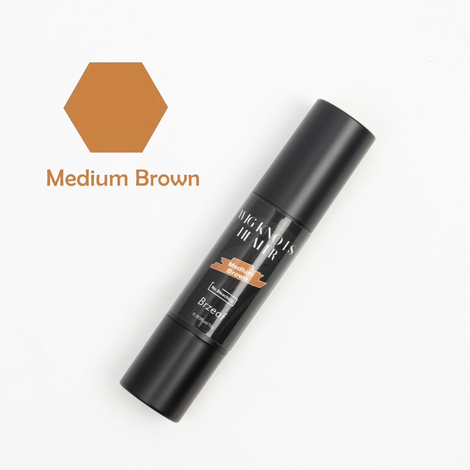 Kant Tint Stok Kant Verven Stok Pruik Lace Hd Kant Pruik Knopen Genezer 4 Kleuren 10G Custom Private Label: Middle Brown