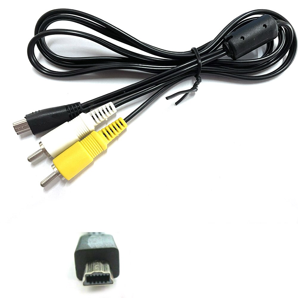 AVC-DC400 AV Interface Cable for Canon PowerShot A1000,A110, A2000,A2100, A3000, A3100 IS,SD1300,SX200 IS