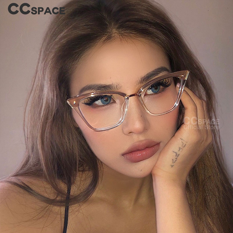 Lunettes de vue Anti-lumière bleue TR90 œil de chat Sexy pour hommes et femmes, montures, à la , pour ordinateur, 53384
