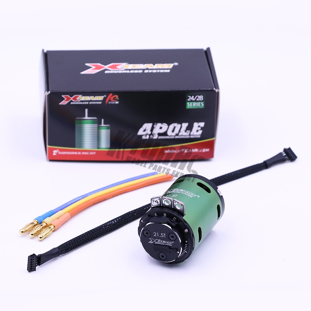 X-TEAM 3650 Sensored Brushless Motor 6.5T/10.5T/13.5T/17.5T/21.5T 2-3S Racing Brushless Motor for 1/10 Rc Car