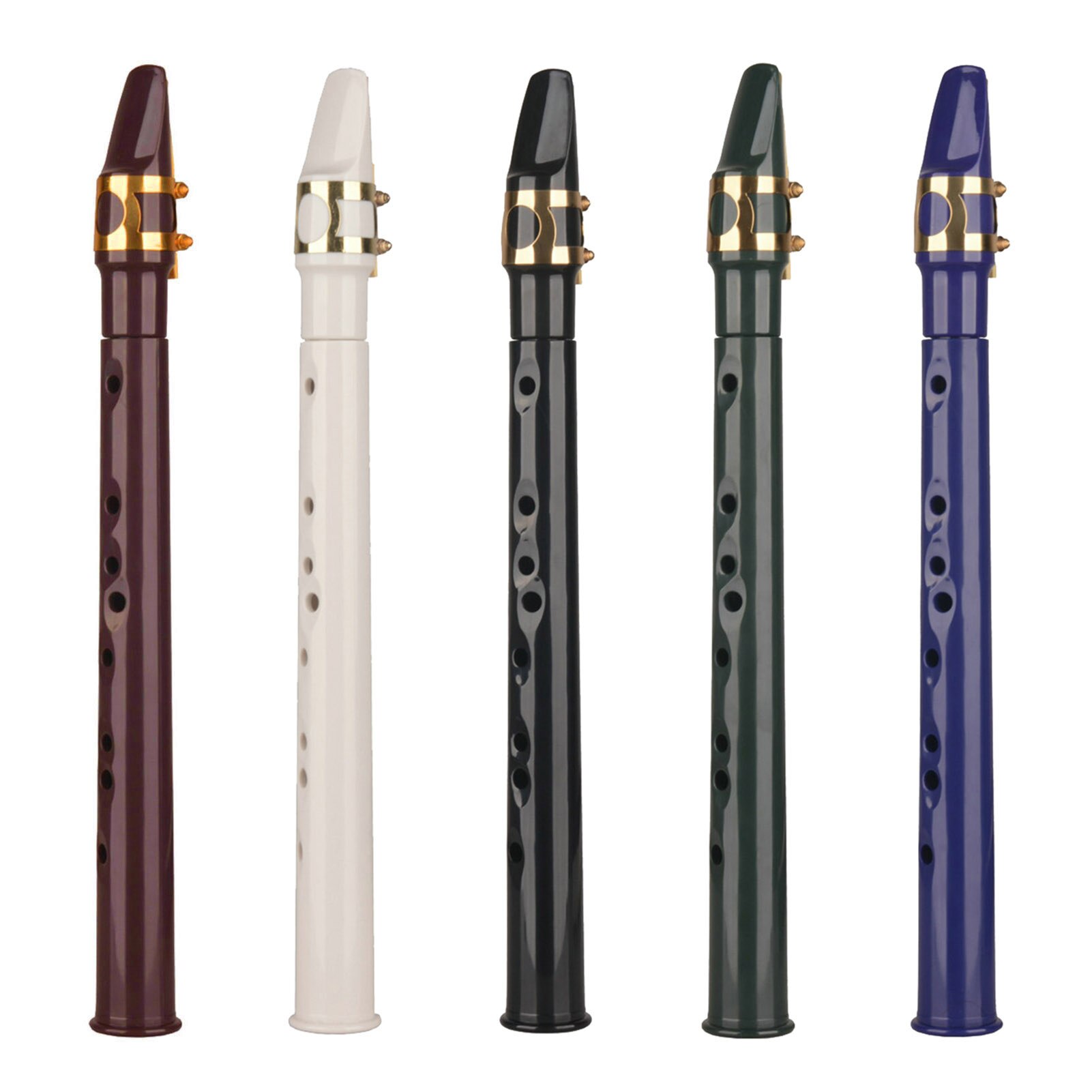 Zwarte Saxofoon Set Pocket Sax Mini Draagbare Saxofoon Kleine Saxofoon Met Sax Rieten Draagtas Tand Pasta &#39;S Voor Beginners