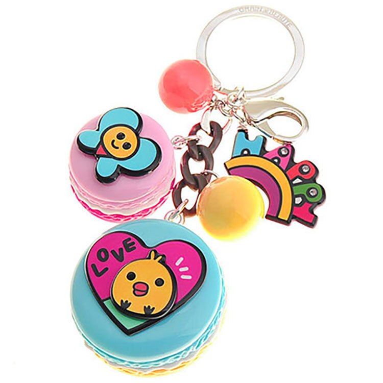 Ysk0267 Graindebeaute Korea południowa ornament Aznavour kolor Macarons brelok: niebieski