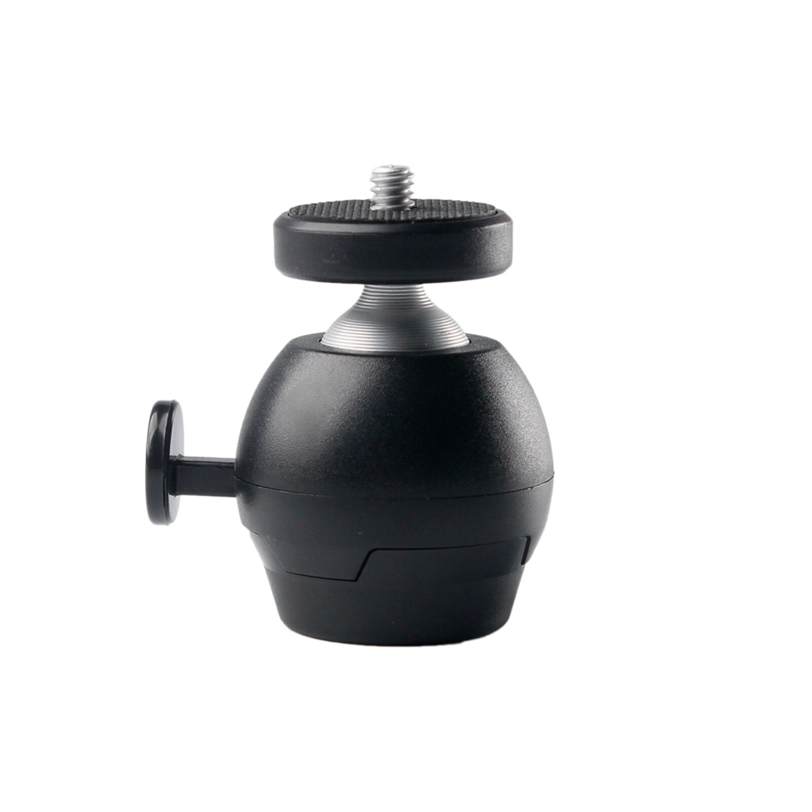 Mini Ball Head Camera Tripod Mount CNC Technology 360° Swivel with Universal 1/4-inch Interface for DSLR SLR Tripod Mounting