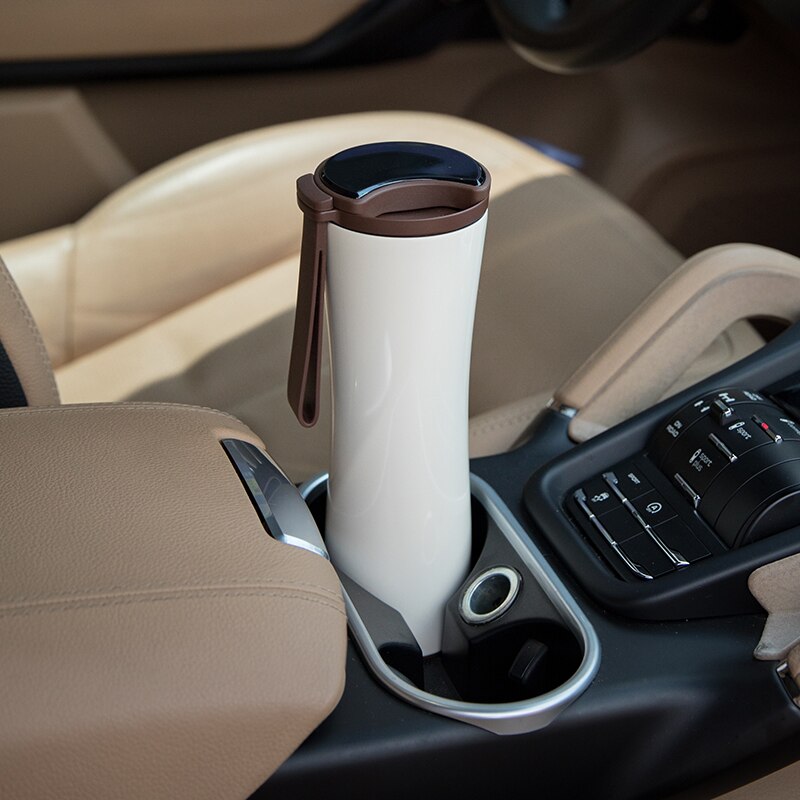 Xiaomi-taza de viaje Moka Smart, vaso de café portátil de 430 Ml, termo con pantalla táctil Oled, taza de café de acero inoxidable