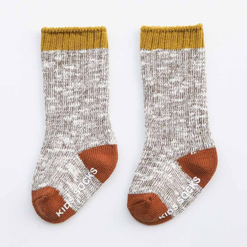 Knit Warm Baby Socks Soft Infant Toddler Newborn Socks neonato Winter Thicker Baby Girl Boy Long Socks Anti Slip Born Sock