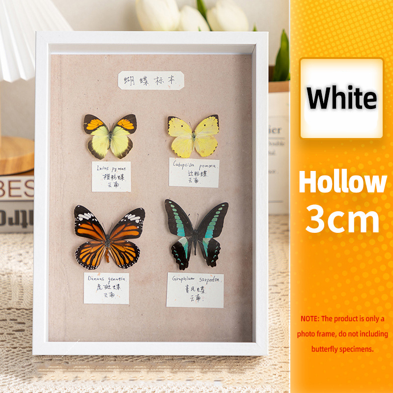 3D-Fotorahmen, hohl, 3 cm, 5 cm, getrocknete Blumen, Probenhalter, handgefertigt, DIY-Handarbeit, Anzeige, Bilderrahmen, Heimdekoration: 40 Zoll / verrotten