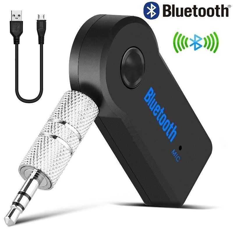Bluetooth AUX Mini Audio Receiver Auto Bluetooth Zender 3.5mm Jack Handsfree Bluetooth Car Kit Music Aux Bluetooth Adapter