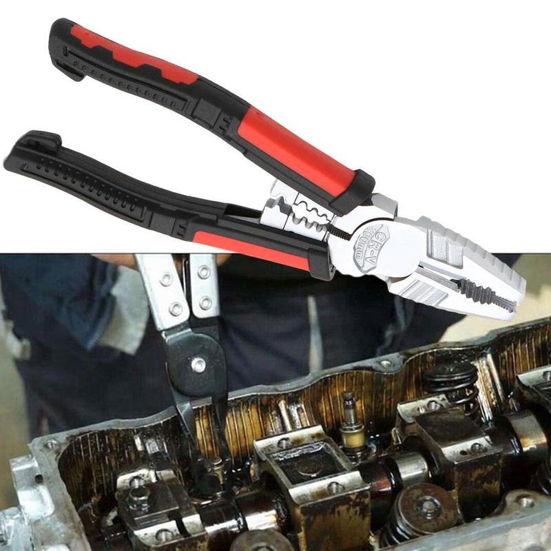 7 In 1 Multifunctional Electrician Cable Cutter Multi-function pliers and cutting For stripping aluminium copper cable and D0X6