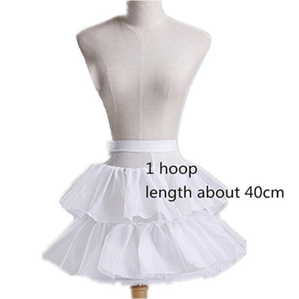 Angel Flower Girls Crinoline Bubble Skirt Bustle Underskirt Cosplay Wedding Petticoat Kids Petticoat