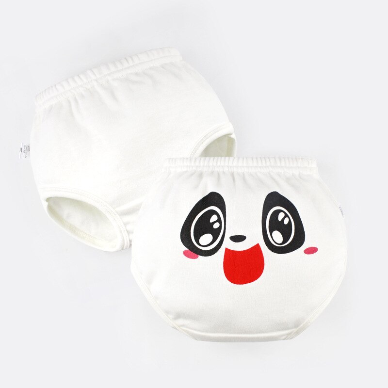 Kids 100% Slipje Pasgeboren Baby Ondergoed Meisjes Leuke Cartoon Slips Peuter Onderbroek Zomer Baby Shorts Baby Jongens Bloeiers: JEDLM08-W / 9M