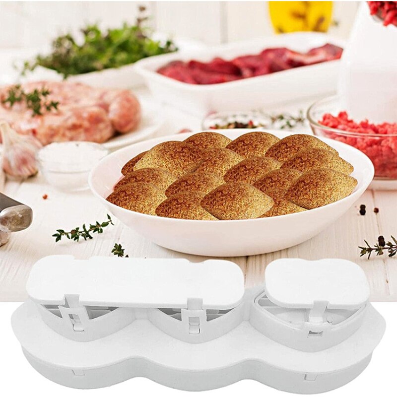 S/L Meatball Machine Manual Mold Kitchen Tool Minced Meat Processing Machine Burrito Dessert Decoration Minced Meat Cooker DIY
