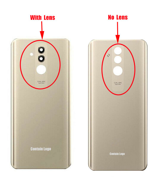 Dla Huawei kumpel 20 Lite tylna pokrywa baterii obudowa ze szkła obudowa z obiektywem aparatu Huawei kumpel 20 Lite obudowa ze szkła tylnego