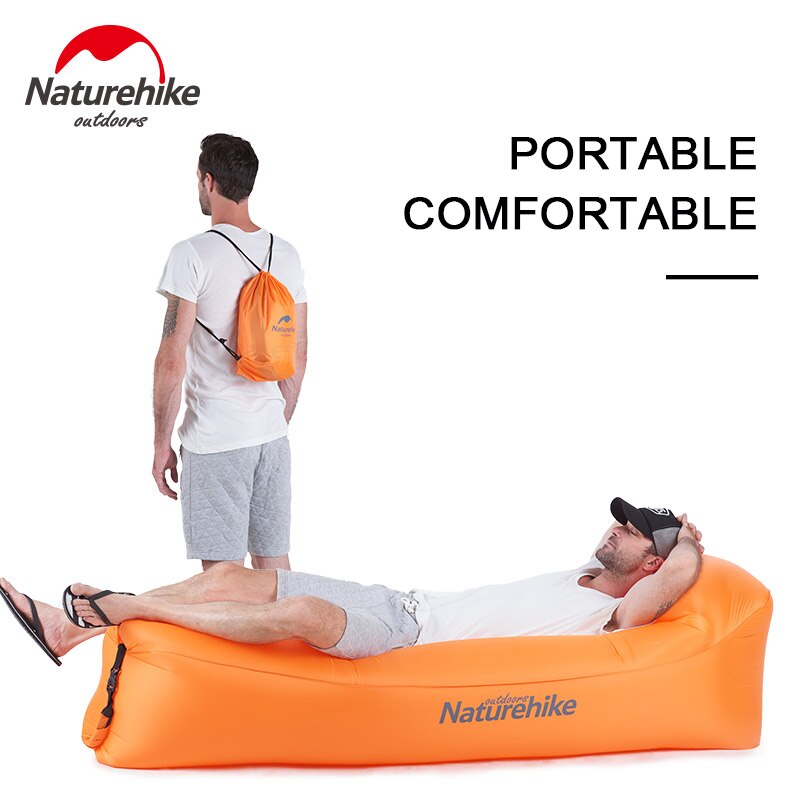 Naturehike Tragbare Aufblasbare Luft Sofa draussen Strand Sofa Faltbare Liege Freizeit Liegen Stuhl Salon Faul Sofa NH